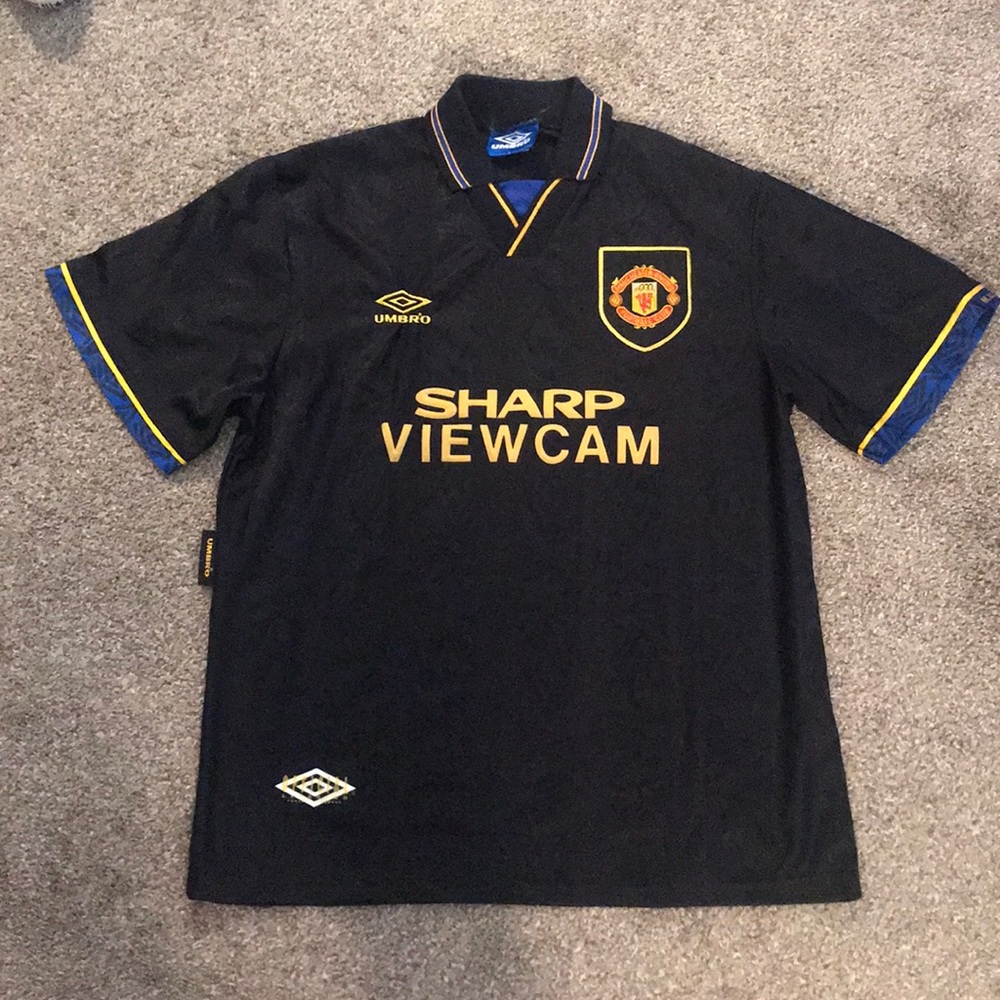 Vintage Umbro Manchester United Jersey